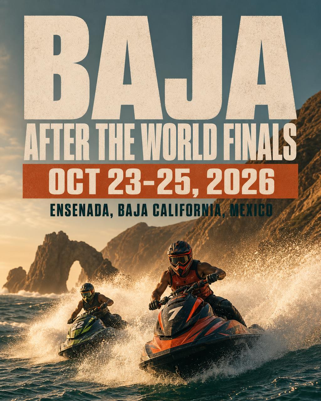 Baja After The World Finals 2026 event poster